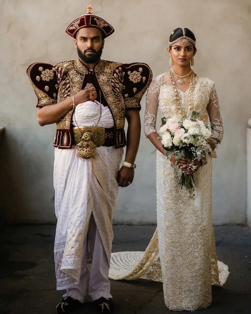 Traditional Kandyan costumes